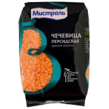 продукт питания Чечевица Мистраль Персидская красная колотая 450 г