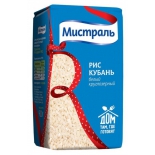 бакалейный товар рис Мистраль Кубань 900 г, круглый