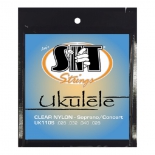 аксессуар к музыкальному оборудованию cтруны для укулеле SIT Strings UK110S, Ukulele Standard (Soprano / Concert)