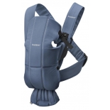 рюкзак-кенгуру BabyBjorn Mini Cotton 74, синий
