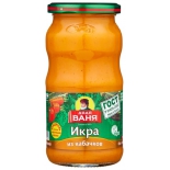 продукт питания Икра из кабачков Дядя Ваня стеклянная банка 460 г