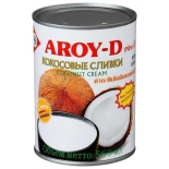 молоко растительное Сливки Aroy-D кокосовые 70%, 560 мл