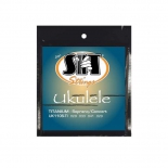 музыкальный инструмент Струны для укулеле SIT UK110S-BK, Ukulele Standard Black (Soprano / Concert)