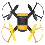 квадрокоптер JXD 512W Elfin FPV WiFi, черный/желтый
