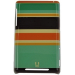 чехол для смартфона спинка E-cell HEAD CASE ORANGE AND BROWN STRIPES DESIGNS BACK CASE