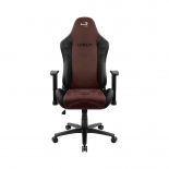 игровое компьютерное кресло Aerocool, KNIGHT Burgundy Red, искусственная кожа, черный/красный