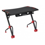 стол компьютерный Tetchair Cyber-2, черно-красный