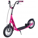 двухколесный самокат Novatrack STAMP N1 (126226) розовый
