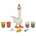 набор для лепки Hasbro Play-Doh Курочка - чудо в перьях (E66475)
