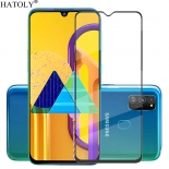 защитное стекло для смартфона Zibelino для Samsung M30/M30s/M21 SM-M305/M307/M215 5D, черный