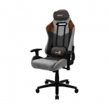 игровое компьютерное кресло Aerocool, DUKE Tan Grey, серое