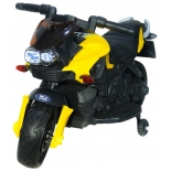 электромобиль Toyland Moto JC 918 мотоцикл, желтый