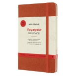 блокнот Блокнот Moleskine VOYAGEUR VN002F6 Medium оранжевый