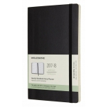 блокнот Moleskine Academic Soft Wknt Large 208стр black