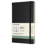 блокнот Moleskine Academic Horizontal Large, черный