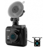 автомобильный видеорегистратор Digma FreeDrive 600-GW DUAL NTK96660, черный