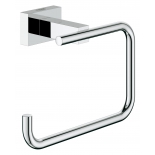 держатель для туалетной бумаги Grohe 40507001 Essentials Cube без крышки, хром (40507001)