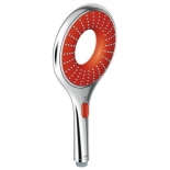 ручной душ Grohe 27443000 Rainshower Icon (2 режима), хром/красный