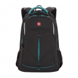 рюкзак детский SWISSGEAR SA3165206408, 22 л черный/бирюзовый