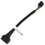 компьютерный кабель-переходник USB Espada 10pinMto20pinF USB 3.0 внутр- USB 2.0