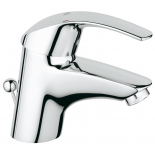 смеситель для раковины Grohe 33265001 Eurosmart с донным клапаном, хром (33265001)