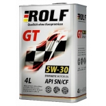масло моторное автомобильное Rolf GT 5W-30 SN/CF 322228, 4 л