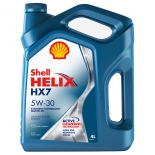 масло моторное автомобильное Shell Helix HX7 5W-30, 4 л (550046351)
