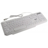 клавиатура Smartbuy SBK-333U-W ONE USB с подсветкой, белая
