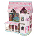 игровой домик KidKraft 65941_KE Особняк Эбби, дерево, МДФ