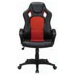 игровое компьютерное кресло Brabix Rider EX-544, черное с красным