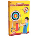 оружие игрушечное Лук Abtoys S-00059 3 стрелы 4 снаряда