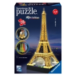 пазл Ravensburger 3D Ночная Эйфелева башня (12579), 216 деталей
