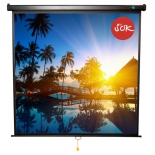 экран Sakura Wallscreen SCPSW-183X183BLCK 1:1 настенно-потолочный рулонный 102 Matt, белый