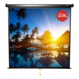 экран Sakura Wallscreen SCPSW-158x158BLCK (настенно-потолочный рулонный)