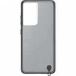 чехол для смартфона Samsung для Samsung Galaxy S21 Ultra Protective Standing Cover, прозрачный/черный