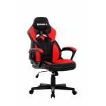 игровое компьютерное кресло RaidMAX DK260RD черно-красное