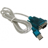 кабель (шнур) VCOM VUS7050 (USB - COM, MM, 1.2 м)