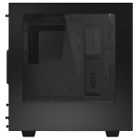 корпус NZXT S340 без БП (CA-S340W-B1), черный
