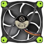 кулер Thermaltake Riing 12 LED+LNC (120mm), зеленый