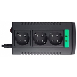 Стабилизатор напряжения APC Line-R LS1500-RS, 3 розетки, 1 м., чёрный
