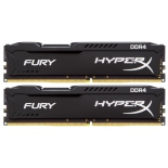 модуль памяти DDR4 32Gb 2400MHz, Kingston 2*16Gb HyperX Fury HX424C15FBK2/32