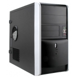 корпус Inwin EMR007BS 500W, черно-серебристый