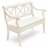 скамья Tetchair ALBIZZI 402 белая