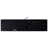 клавиатура Delux K1000 USB, черная