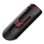 usb-флешка 32 Gb, Sandisk Cruzer Glide USB3.0, чёрная