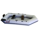 лодка надувная Hunterboat Хантер 280 ТН, серая