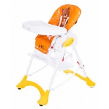 стульчик для кормления Liko Baby LB НС51, Жёлтый Мишка