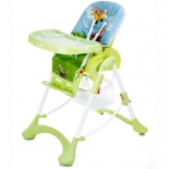 стульчик для кормления Liko Baby LB НС51, Зелёный самолёт