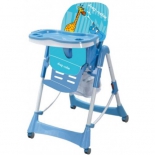 стульчик для кормления Liko Baby LB НС51, Синий Жираф