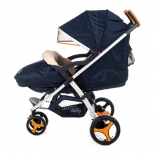 коляска Liko Baby BT-1218B, синяя